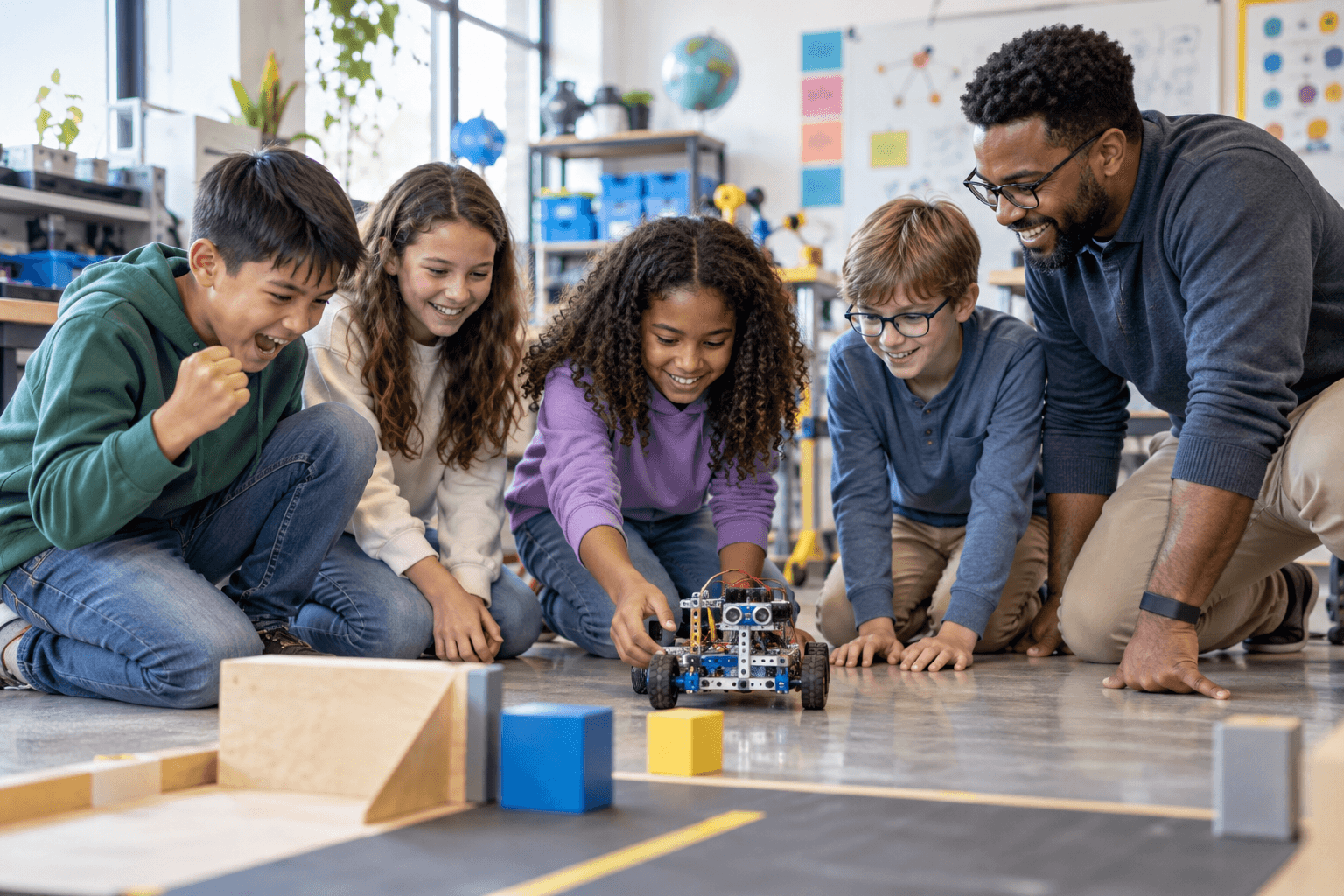 Testing a build ahead of FIRST LEGO League